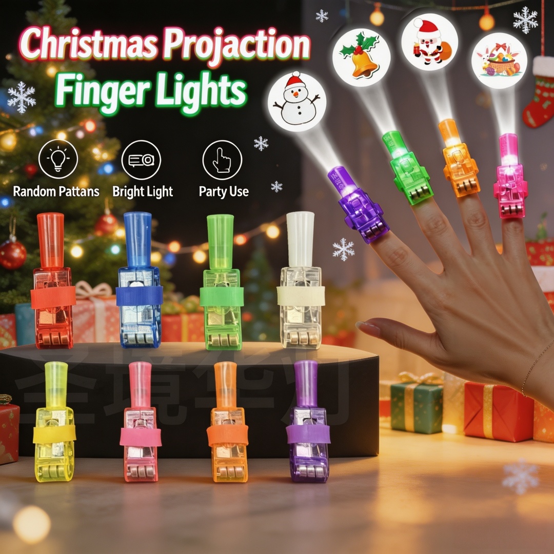 24pcs Lampu Jari Proyeksi Nata - Lighting Decoration Ideas ulasan dan harga