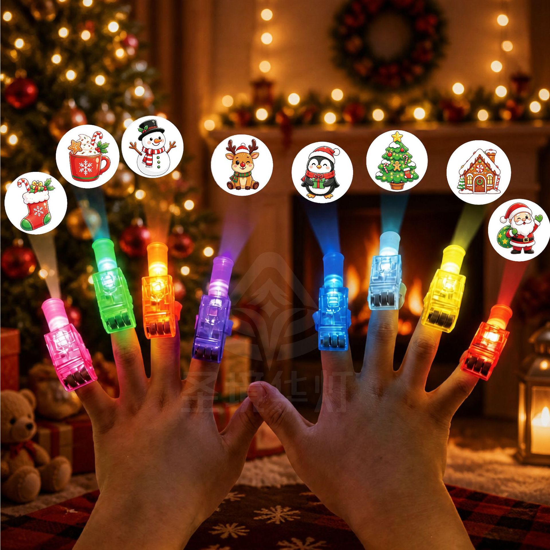 24pcs Lampu Jari Proyeksi Nata - Lighting Decoration Ideas ulasan dan harga