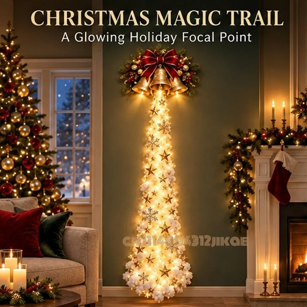 Lampu Hias Dinding Bertema Nat - Lighting Christmas Decor ulasan dan harga