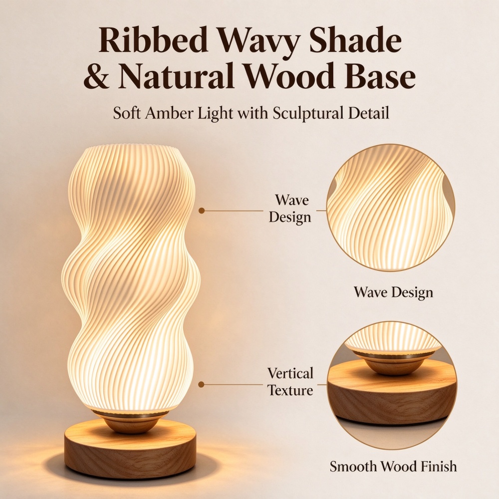 Lampu Tidur dengan Tekstur Gel - Lighting Decor Bedroom ulasan dan harga