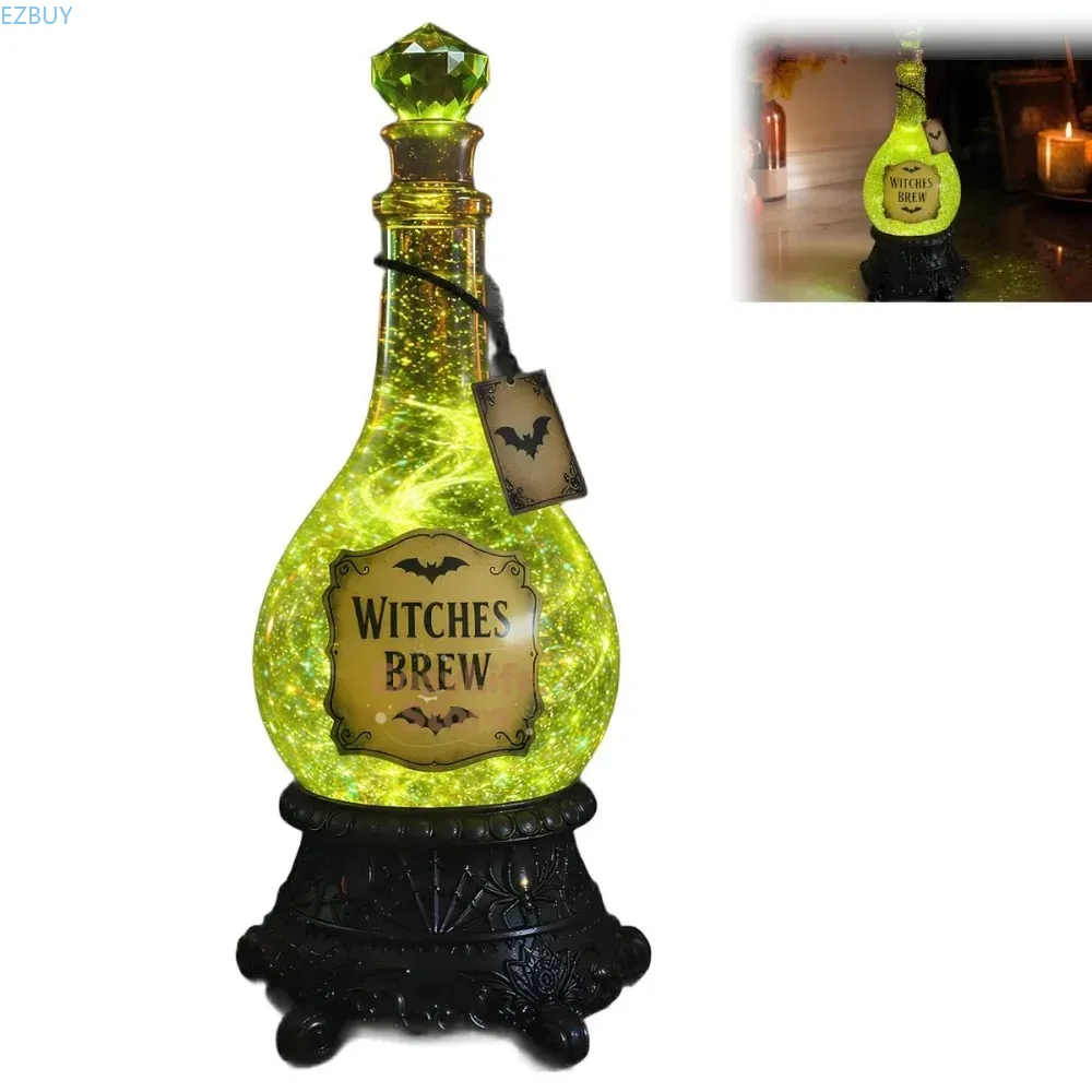 Botol Ramuan Penyihir Bercahay - Up Lighting Decor ulasan dan harga