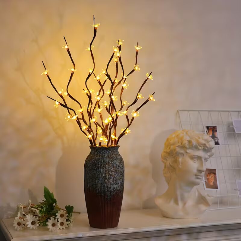 1/2 Buah 20LED Lampu Cabang Po - Lighting Decoration Ideas ulasan dan harga