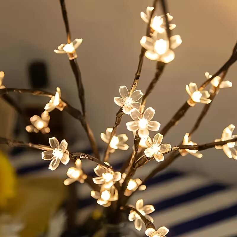 1/2 Buah 20LED Lampu Cabang Po - Lighting Decoration Ideas ulasan dan harga