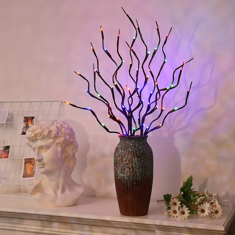 1/2 Buah 20LED Lampu Cabang Po - Lighting Decoration Ideas ulasan dan harga